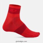 FXR244883 Giro uniseks comp racer sok fel rood