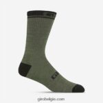 FXR244899 Giro uniseks wintersok van merinowol olijf