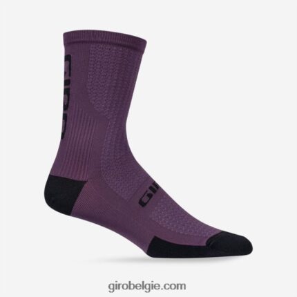 FXR244913 Giro uniseks hrc+ merino wollen sok stoffig paars/zwart