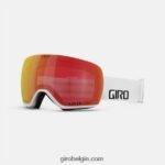 FXR244936 Giro uniseks artikel aziatische zwembril wit woordmerk
