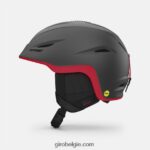 FXR244938 Giro Heren Union mips helm mat grafiet/rood