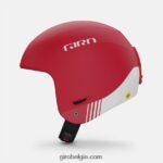 FXR244961 Giro uniseks tekent bolvormige helm mat rood