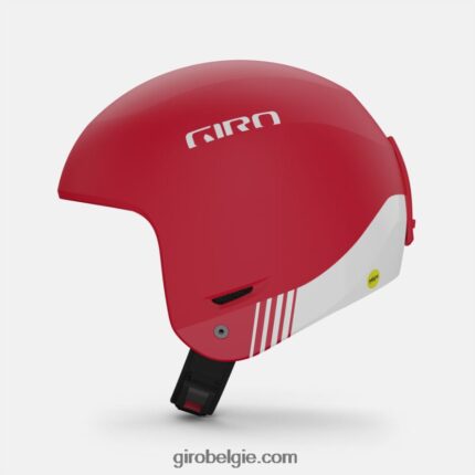 FXR244961 Giro uniseks tekent bolvormige helm mat rood