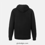 FXR244965 Giro uniseks logo-hoodie zwarte hyperglitch - Image 2