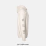 FXR244966 Giro uniseks logo-hoodie crème avonturenraster - Image 2