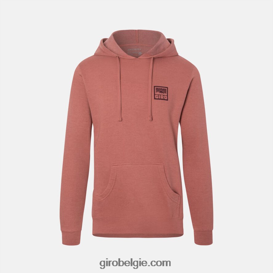 fxr244967_giro_uniseks_logo_hoodie_roze_avonturenraster.jpg FXR244967 Giro uniseks logo-hoodie roze avonturenraster - Image 1