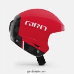 FXR244978 Giro Heren avance bolvormige helm mat rood/koolstof - Image 4