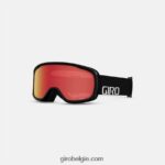 FXR244997 Giro kinderen buster bril zwart woordmerk