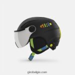FXR2441024 Giro kinderen buzz mips helm matzwart/feestblokken