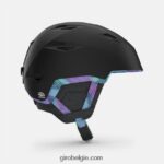FXR2441144 Giro vrouwen envi bolvormige helm mat zwarte chroma stip - Image 4