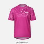 FXR2441421 Giro kinderen jeugdtrui roze rimpel