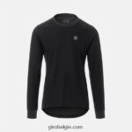 FXR24417 Giro Heren roust ls wind jersey zwart grijs