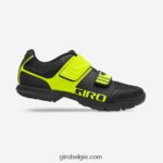 FXR244180 Giro Heren berm schoen zwarte/citroengroene hoes