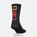 FXR244189 Giro uniseks seizoensgebonden sok van merinowol zwarte hyperglitch - Image 2