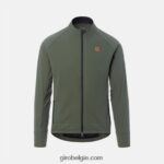 FXR244213 Giro Heren cascade geïsoleerd jack licht spoor groen