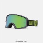 FXR244228 Giro uniseks blok mtb bril zwart/ano limoen