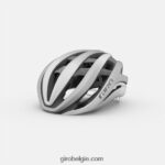 FXR244271 Giro uniseks ether bolvormige helm mat wit/zilver