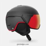 FXR244306 Giro Heren baan sferische helm mat grafiet/rood - Image 4