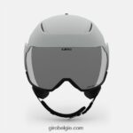 FXR244307 Giro Heren baan sferische helm mat lichtgrijs - Image 3