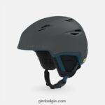 FXR244350 Giro Heren raster bolvormige helm matte houtskool pow - Image 2