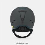FXR244350 Giro Heren raster bolvormige helm matte houtskool pow - Image 4