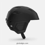 FXR24444 Giro Heren raster bolvormige helm mat zwart - Image 4