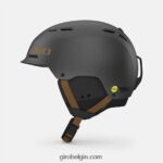 FXR244468 Giro Heren trig mips helm metaalkool/bruin