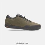 FXR244489 Giro Heren klink schoen pad groen