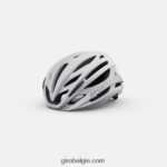 FXR244618 Giro uniseks syntaxis mips-helm mat wit/zilver