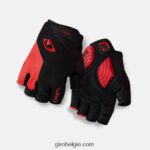 FXR244827 Giro Heren Strade dure supergel handschoen zwart/helder rood